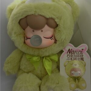 Nanci Mochi Plush Bear Toy - Light Green